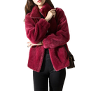 Casaco de Veludo Dupla Face Gold