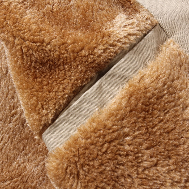 Jaqueta de lã Cold Fashion Men