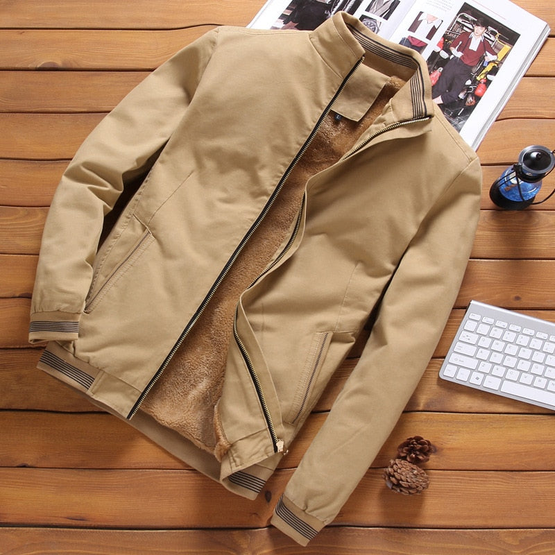 Jaqueta de lã Cold Fashion Men