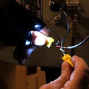 Luva Com Lanterna De LED à Prova D'água