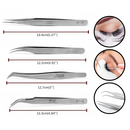 Conjunto de Pinças Brynh - Extensão de Cílios