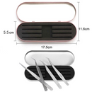 Conjunto de Pinças Brynh - Extensão de Cílios