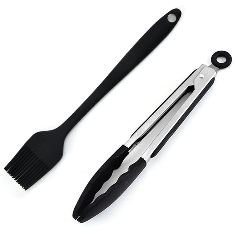 Kit Utensilios Pinça + Pincel